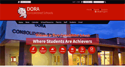 Desktop Screenshot of doraschools.com