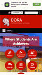 Mobile Screenshot of doraschools.com